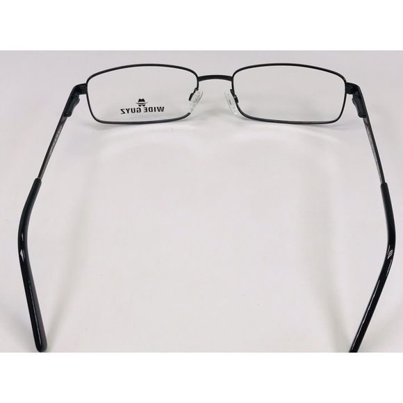New Wide Guyz Black LEFTY Eyeglasses 61mm for The Stylish Large Man - Picture 9 of 12
